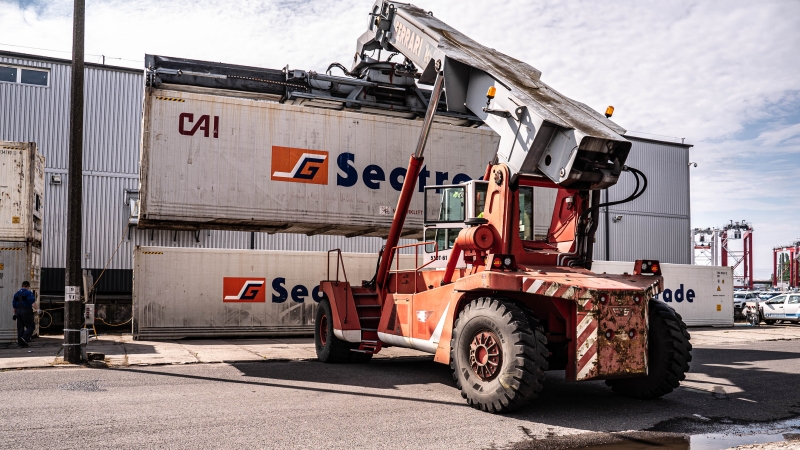 Bananowy serwis w Porcie Gdańsk (foto, wideo)-GospodarkaMorska.pl
