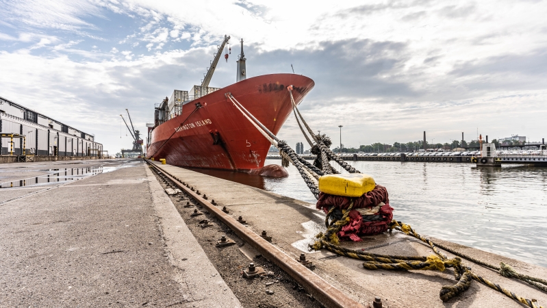 Bananowy serwis w Porcie Gdańsk (foto, wideo)-GospodarkaMorska.pl