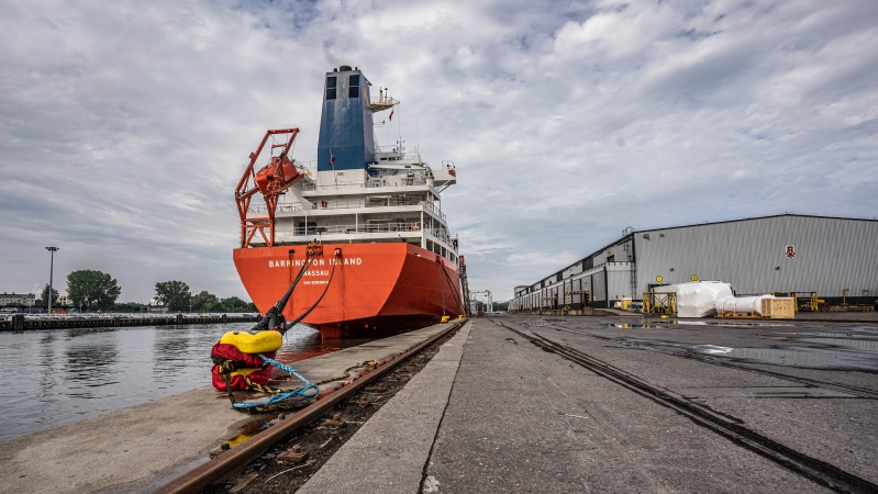 Bananowy serwis w Porcie Gdańsk (foto, wideo)-GospodarkaMorska.pl