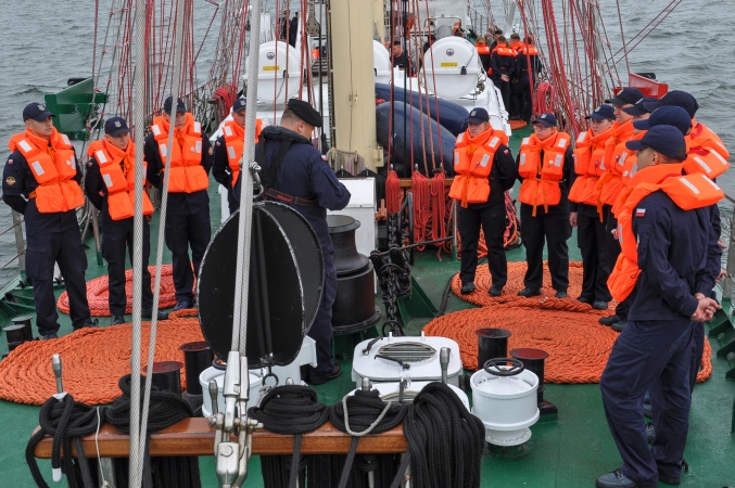 Relacja z przebiegu praktyk pod żaglami [foto]-GospodarkaMorska.pl