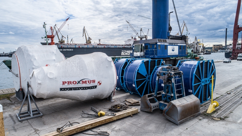 Kolejny transport morski project cargo zrealizowany przez Fracht FWO w Porcie Gdańsk (foto, wideo)-GospodarkaMorska.pl