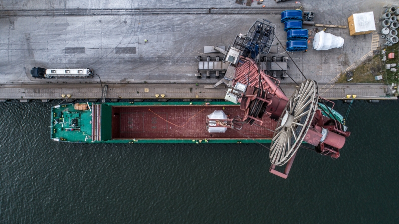 Kolejny transport morski project cargo zrealizowany przez Fracht FWO w Porcie Gdańsk (foto, wideo)-GospodarkaMorska.pl