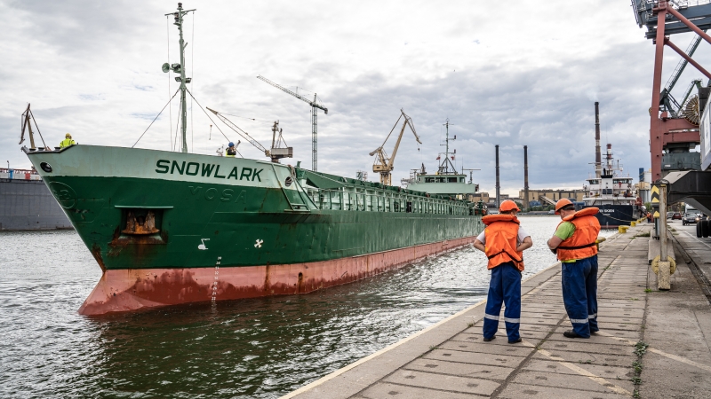 Kolejny transport morski project cargo zrealizowany przez Fracht FWO w Porcie Gdańsk (foto, wideo)-GospodarkaMorska.pl