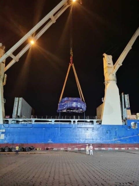 Tunel pod Świną: rozpoczyna się załadunek maszyny! Świnoujście czeka na giganta [foto, wideo]-GospodarkaMorska.pl