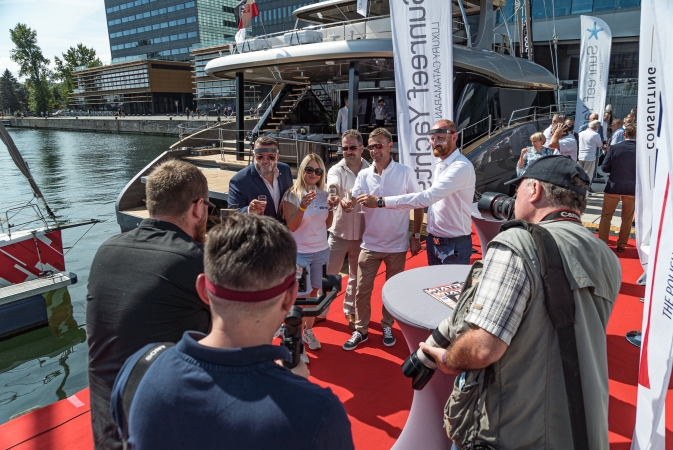 Luksusowe jachty w gdyńskiej marinie - za nami Polboat Yachting Festival [foto, wideo]-GospodarkaMorska.pl