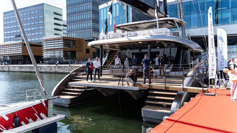 Luksusowe jachty w gdyńskiej marinie - za nami Polboat Yachting Festival [foto, wideo]-GospodarkaMorska.pl
