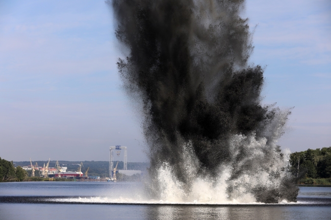 Neutralizacja pozostałości po II wojnie światowej przez specjalistów z 8. Flotylli Obrony Wybrzeża [foto]-GospodarkaMorska.pl