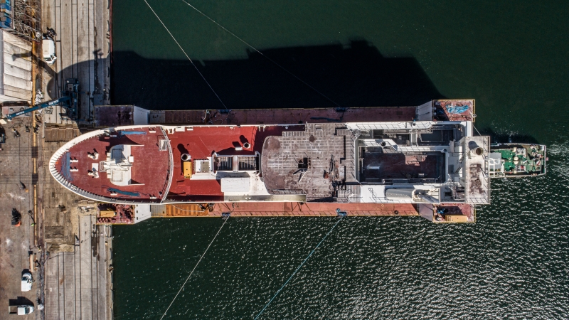 W stoczni Karstensen Shipyard Poland w Gdyni zwodowano statek rybacki dla Islandczyków [foto, wideo]-GospodarkaMorska.pl