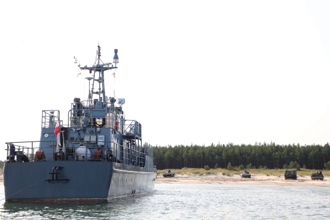 Współpraca okrętów 8. FOW z siłami 7. BOW [foto]-GospodarkaMorska.pl