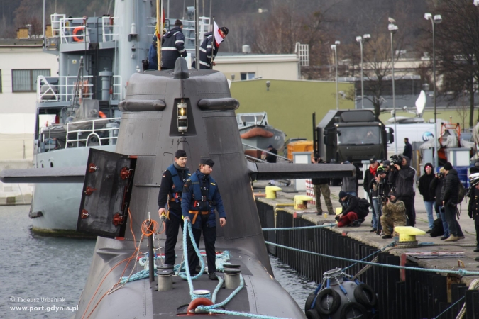 Wizyta niemieckiego okrętu podwodnego U 34 w Gdyni-GospodarkaMorska.pl