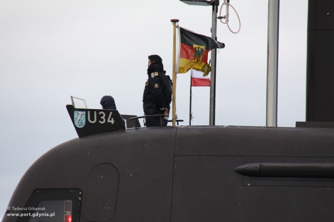 Wizyta niemieckiego okrętu podwodnego U 34 w Gdyni-GospodarkaMorska.pl