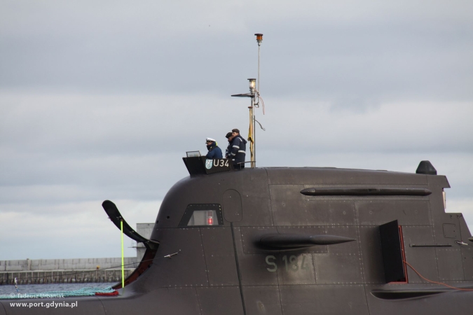 Wizyta niemieckiego okrętu podwodnego U 34 w Gdyni-GospodarkaMorska.pl