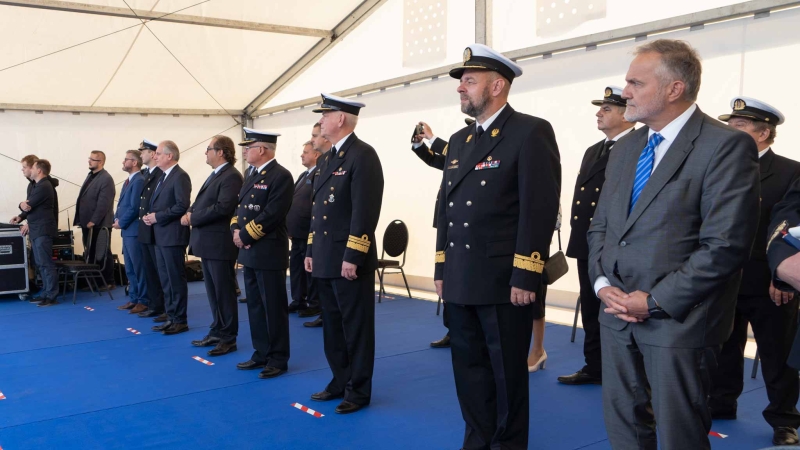 Chrzest jednostki „Zodiak II” podczas obchodów 100-lecia Administracji Morskiej RP (foto, wideo)-GospodarkaMorska.pl