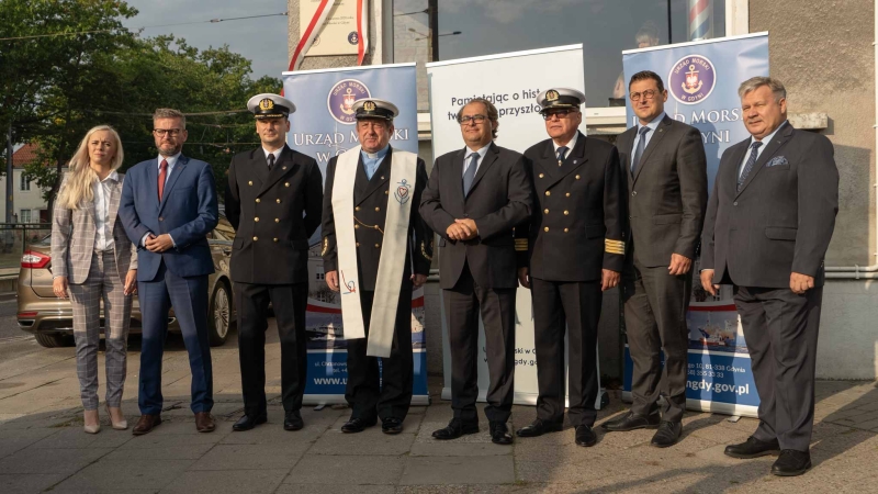 Chrzest jednostki „Zodiak II” podczas obchodów 100-lecia Administracji Morskiej RP (foto, wideo)-GospodarkaMorska.pl