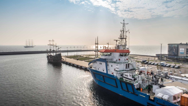 Chrzest jednostki „Zodiak II” podczas obchodów 100-lecia Administracji Morskiej RP (foto, wideo)-GospodarkaMorska.pl