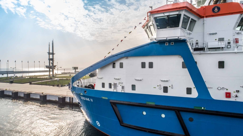 Chrzest jednostki „Zodiak II” podczas obchodów 100-lecia Administracji Morskiej RP (foto, wideo)-GospodarkaMorska.pl