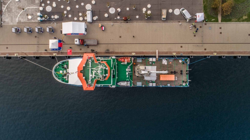 Chrzest jednostki „Zodiak II” podczas obchodów 100-lecia Administracji Morskiej RP (foto, wideo)-GospodarkaMorska.pl