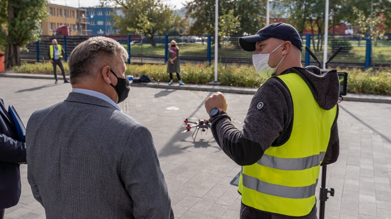 Port Gdynia gotowy na dronową rewolucję! (foto, wideo)-GospodarkaMorska.pl