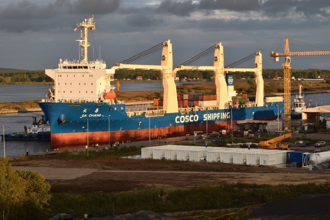 Maszyna do drążenia tunelu pod Świną jest już na miejscu-GospodarkaMorska.pl