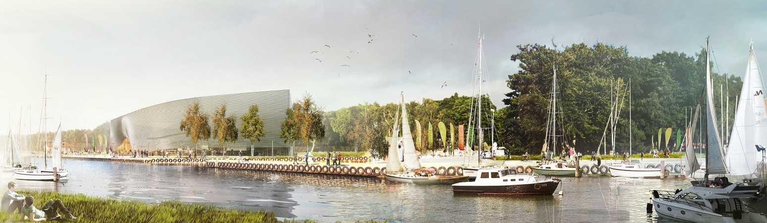 Rusza budowa Muzeum Archeologii Podwodnej i Rybołówstwa Bałtyckiego w Łebie [foto]-GospodarkaMorska.pl