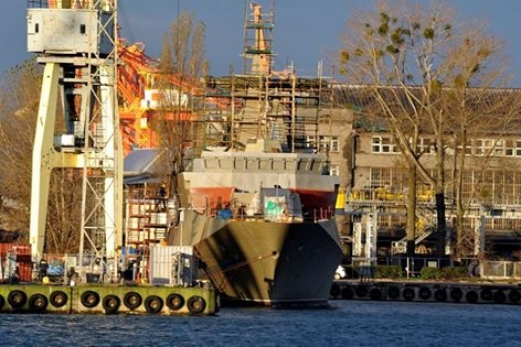 ORP Ślązak znów na wodzie-GospodarkaMorska.pl