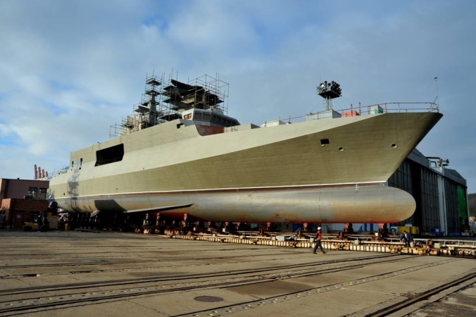 ORP Ślązak znów na wodzie-GospodarkaMorska.pl