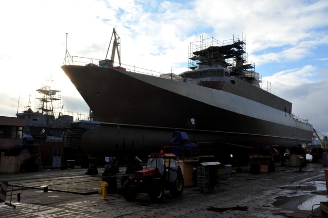 ORP Ślązak znów na wodzie-GospodarkaMorska.pl