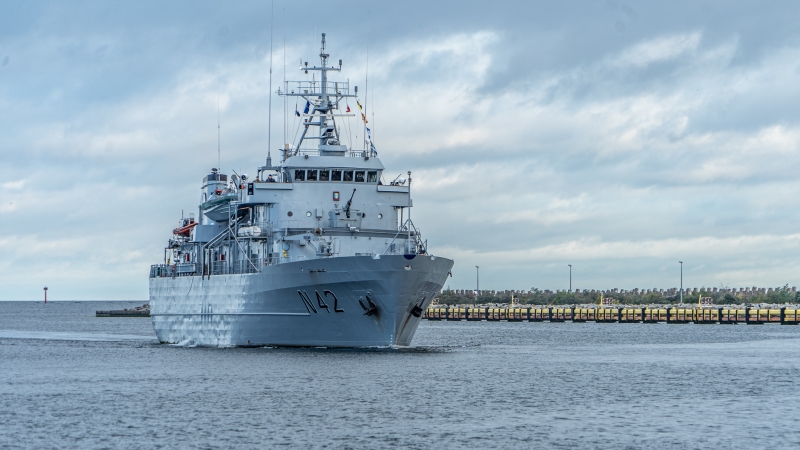 Okręty NATO w Porcie Gdańsk [foto, wideo]-GospodarkaMorska.pl
