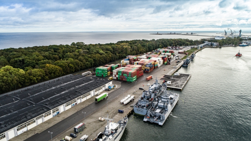 Okręty NATO w Porcie Gdańsk [foto, wideo]-GospodarkaMorska.pl