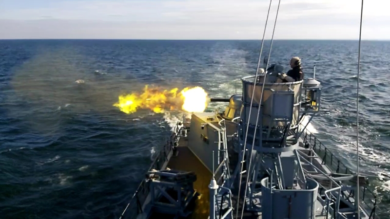 OSTROBOK-20 - zakończyło się największe ćwiczenie 3. Flotylli Okrętów [foto]-GospodarkaMorska.pl