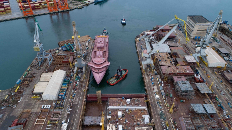 National Geographic Resolution wypłynął ze stoczni CRIST [foto, wideo]-GospodarkaMorska.pl