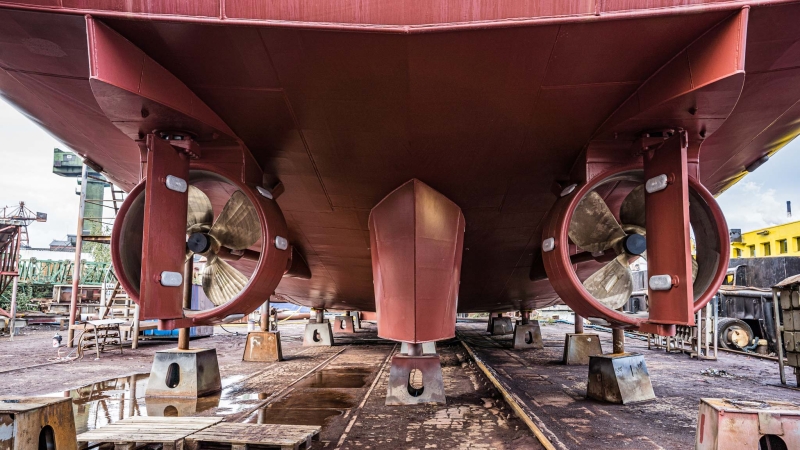 Wodowanie wielozadaniowego statku dla Jamajki w stoczni Safe (foto, wideo)-GospodarkaMorska.pl