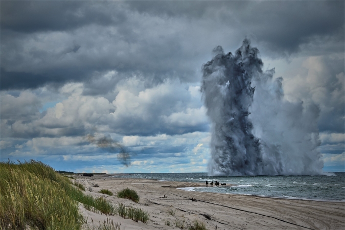 Nadmorski poligon saperów [foto]-GospodarkaMorska.pl