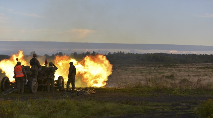 Zakończenie szkolenia poligonowego przeciwlotników MW [foto]-GospodarkaMorska.pl