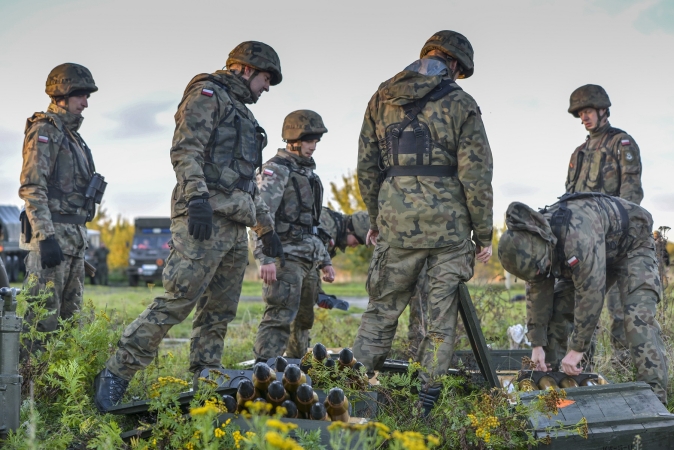 Zakończenie szkolenia poligonowego przeciwlotników MW [foto]-GospodarkaMorska.pl