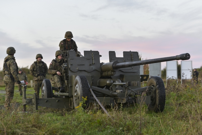 Zakończenie szkolenia poligonowego przeciwlotników MW [foto]-GospodarkaMorska.pl