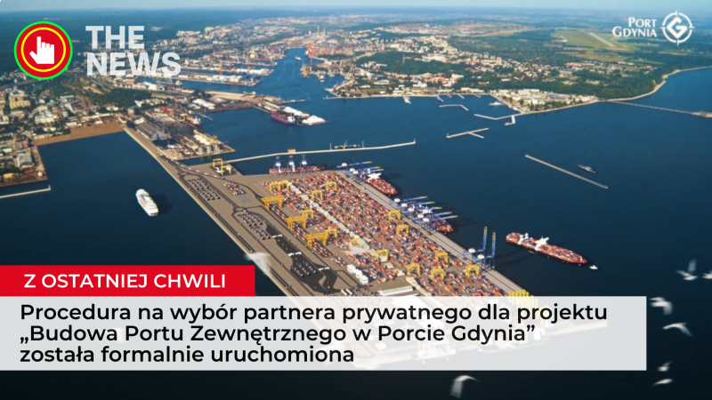 Port Zewnętrzny w Porcie Gdynia wchodzi w kluczowy etap [wideo]-GospodarkaMorska.pl