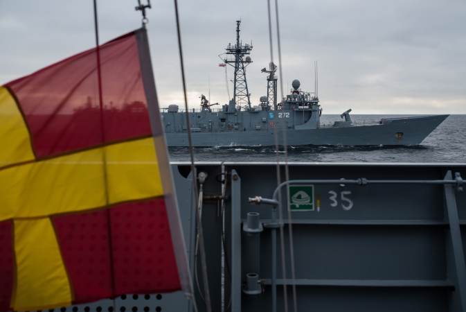 OGZ i polsko – niemieckie szkolenie na Bałtyku [foto]-GospodarkaMorska.pl