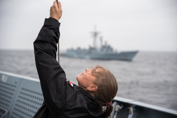 OGZ i polsko – niemieckie szkolenie na Bałtyku [foto]-GospodarkaMorska.pl