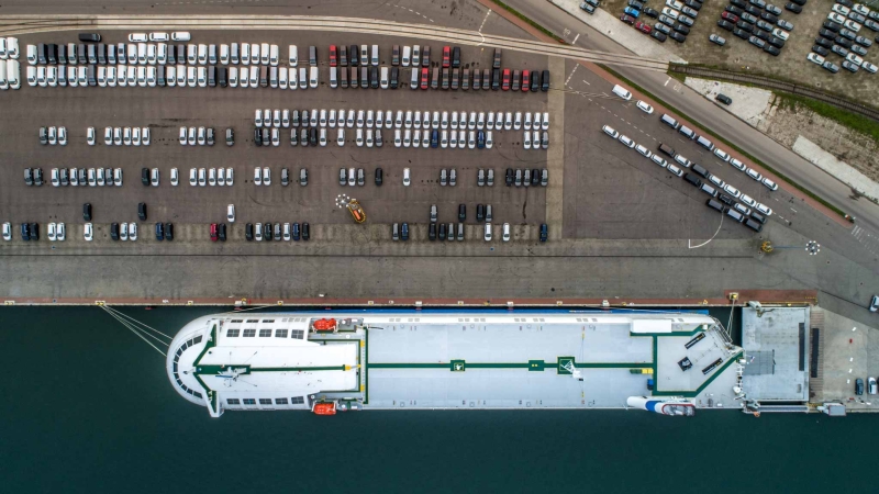 Port Gdańsk liderem przeładunków samochodów osobowych w regionie [foto, wideo]-GospodarkaMorska.pl