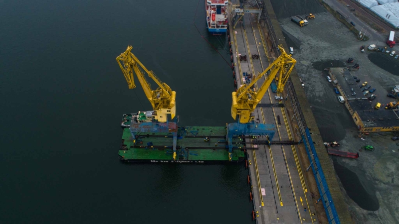 Nowe dźwigi w Porcie Gdańsk (foto, wideo)-GospodarkaMorska.pl