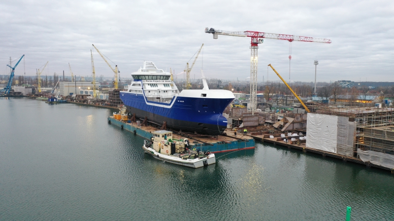  Stocznia Marine Projects Ltd. przekazała Norwegom statek do transportu żywych ryb [foto, wideo]-GospodarkaMorska.pl