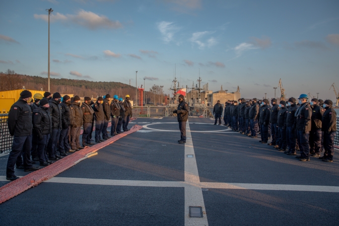 ORP Ślązak powrócił z Morza Północnego [foto]-GospodarkaMorska.pl