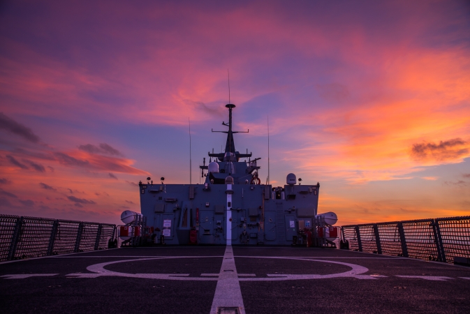 ORP Ślązak powrócił z Morza Północnego [foto]-GospodarkaMorska.pl