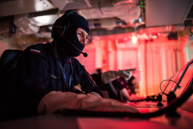 ORP Ślązak powrócił z Morza Północnego [foto]-GospodarkaMorska.pl