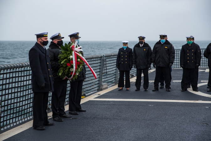 ORP Ślązak powrócił z Morza Północnego [foto]-GospodarkaMorska.pl
