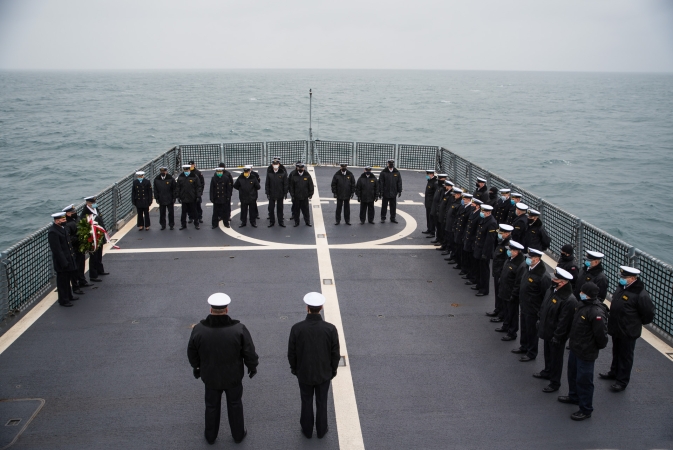 ORP Ślązak powrócił z Morza Północnego [foto]-GospodarkaMorska.pl