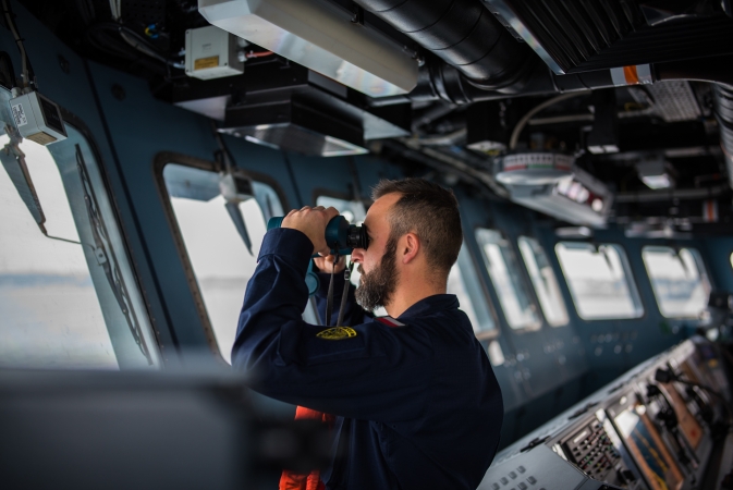 ORP Ślązak powrócił z Morza Północnego [foto]-GospodarkaMorska.pl