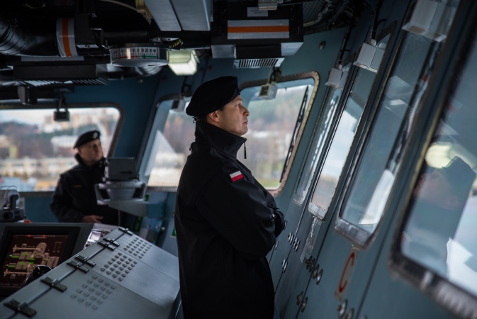 ORP Ślązak powrócił z Morza Północnego [foto]-GospodarkaMorska.pl