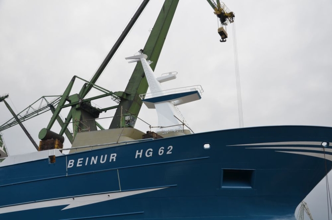 Sejner dla Duńczyków zwodowany w Naucie-GospodarkaMorska.pl